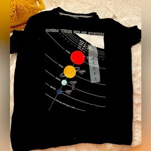 Solar system t-shirt S
